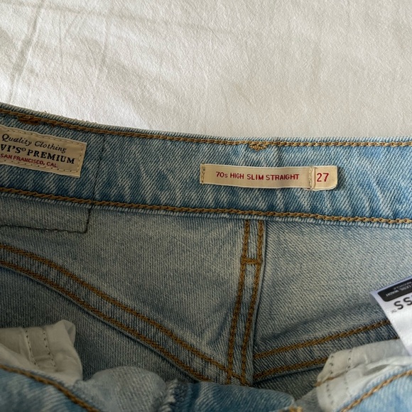 levi's 70s high slim straight jean - Picture 5 of 7